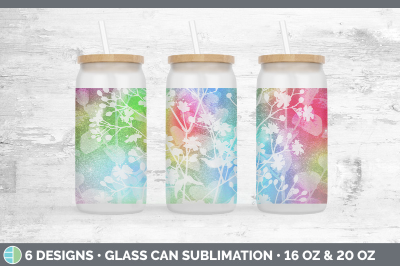 floral-glass-can-sublimation-beer-mason-jar