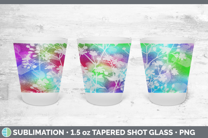 floral-shot-glass-sublimation-shot-glass-1-5oz-tapered