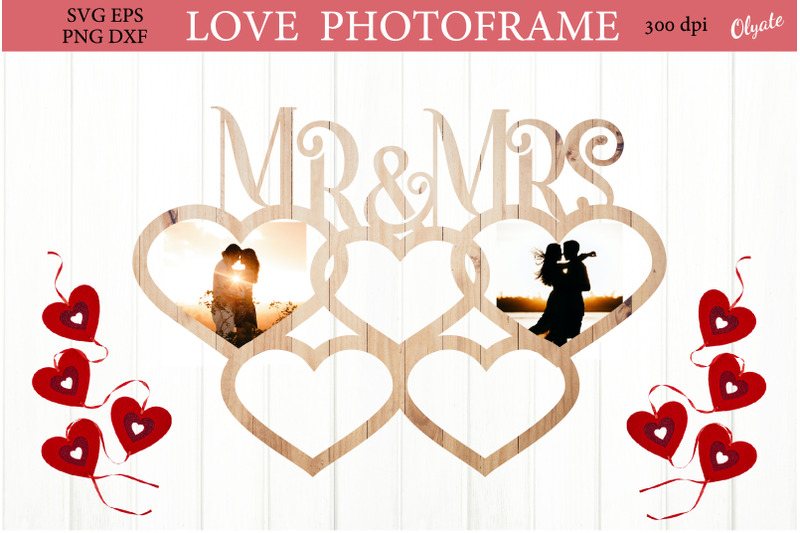 love-photoframe-for-laser-cutting-mr-and-mrs-svg