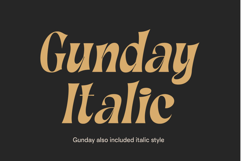 gunday-display-serif-font