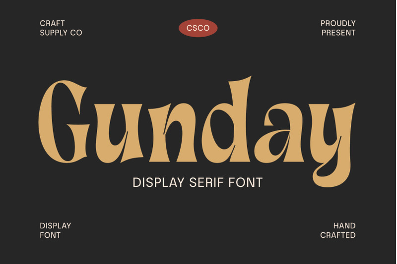 gunday-display-serif-font