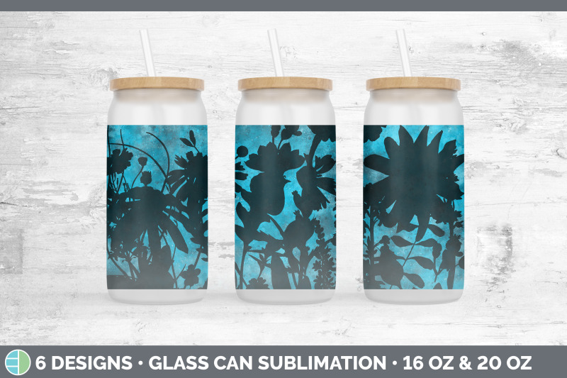 floral-glass-can-sublimation-beer-mason-jar