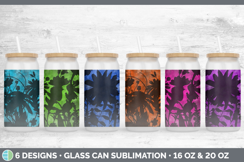 floral-glass-can-sublimation-beer-mason-jar