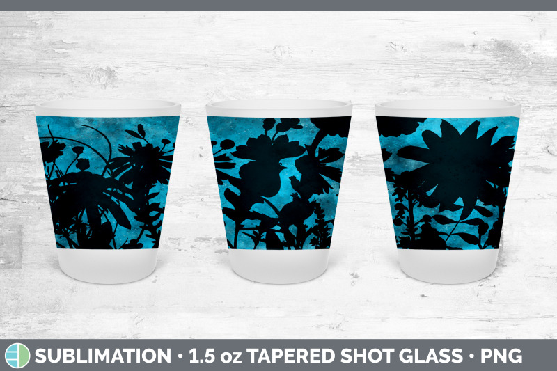 floral-shot-glass-sublimation-shot-glass-1-5oz-tapered