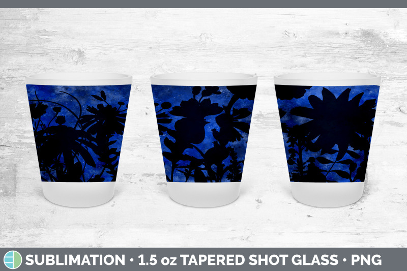 floral-shot-glass-sublimation-shot-glass-1-5oz-tapered