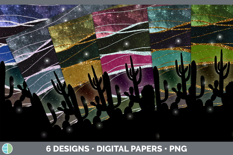 cactus-backgrounds-digital-scrapbook-papers