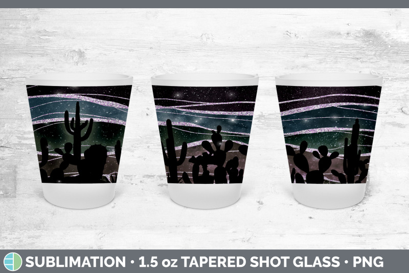 cactus-shot-glass-sublimation-shot-glass-1-5oz-tapered