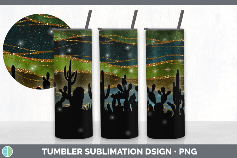 cactus-tumbler-sublimation-bundle