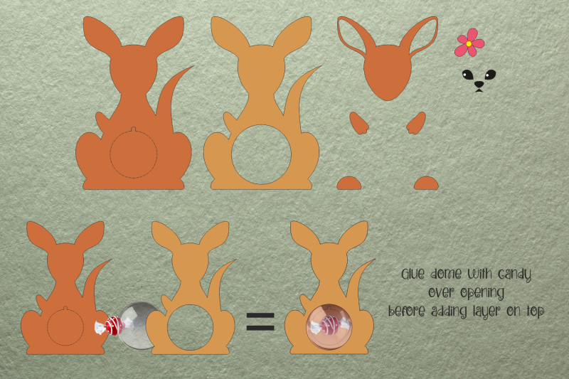 kangaroo-candy-dome-paper-craft-template