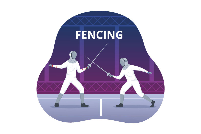 10-fencing-player-sport-illustration