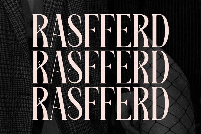 rasfferd-typeface