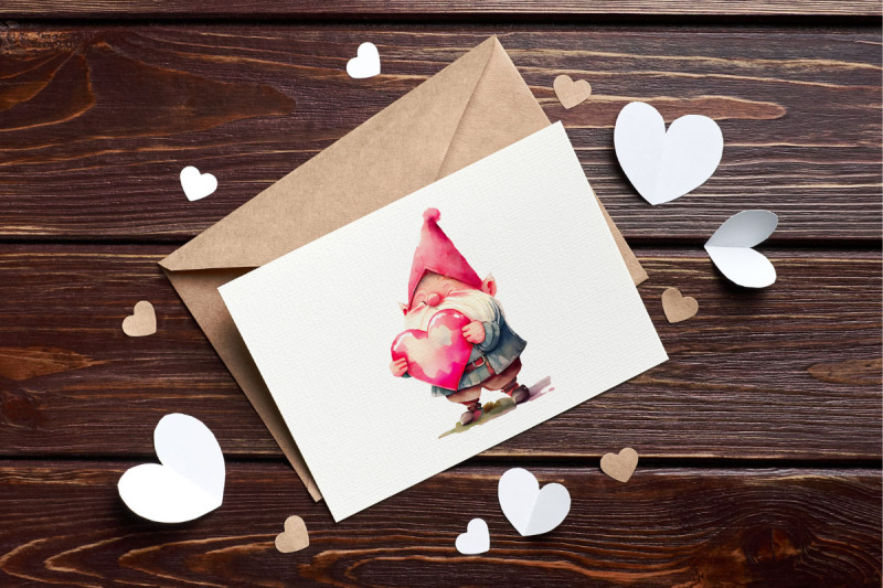 valentine-gnome-holding-heart-clipart-bundle