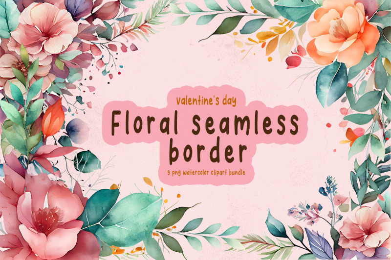 valentine-floral-border-watercolor-clipart-bundle