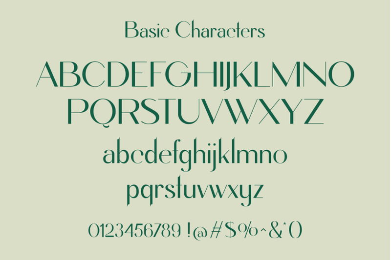 nicales-typeface