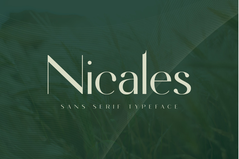 nicales-typeface