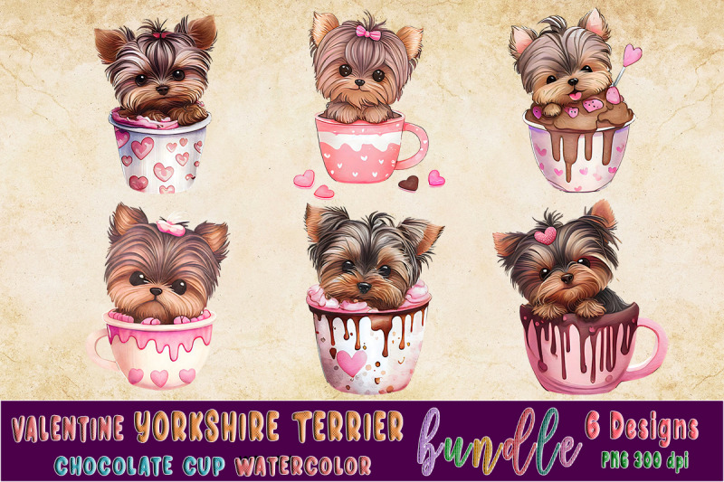 valentine-yorkshire-terrier-dog-in-chocolate-cup-watercolor-clipart-bu