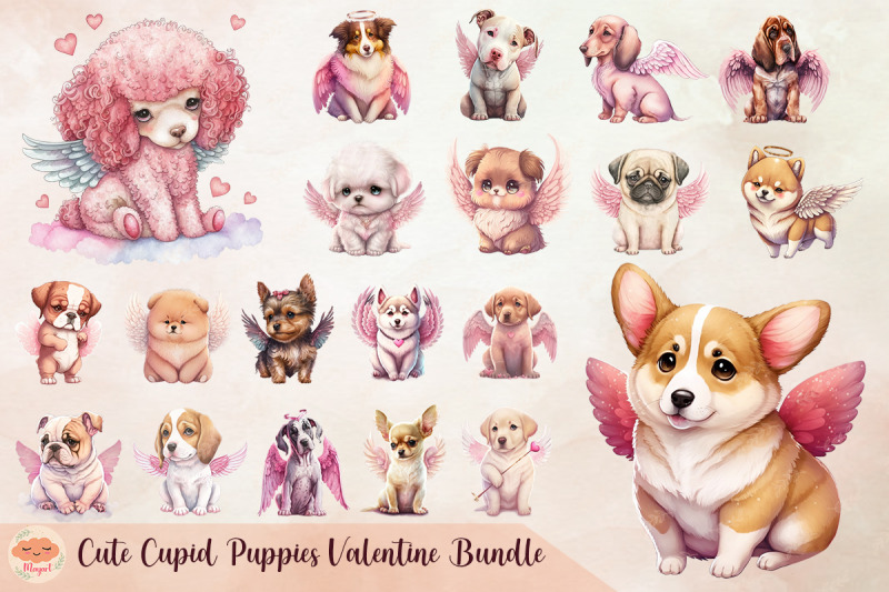 cute-cupid-puppies-valentine-bundle