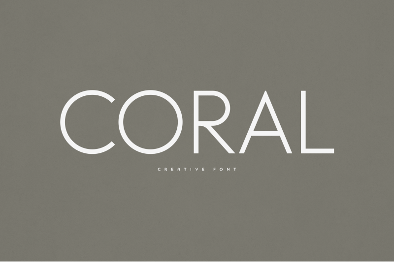 coral-creative-font