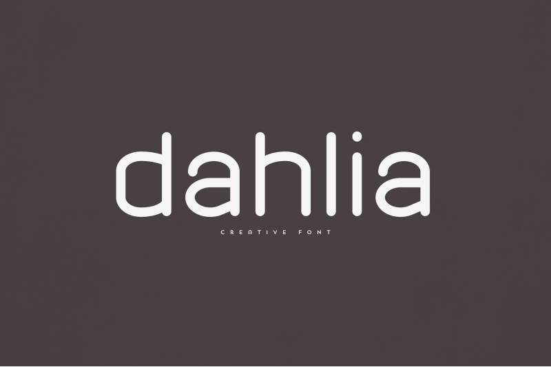 dahlia-creative-font