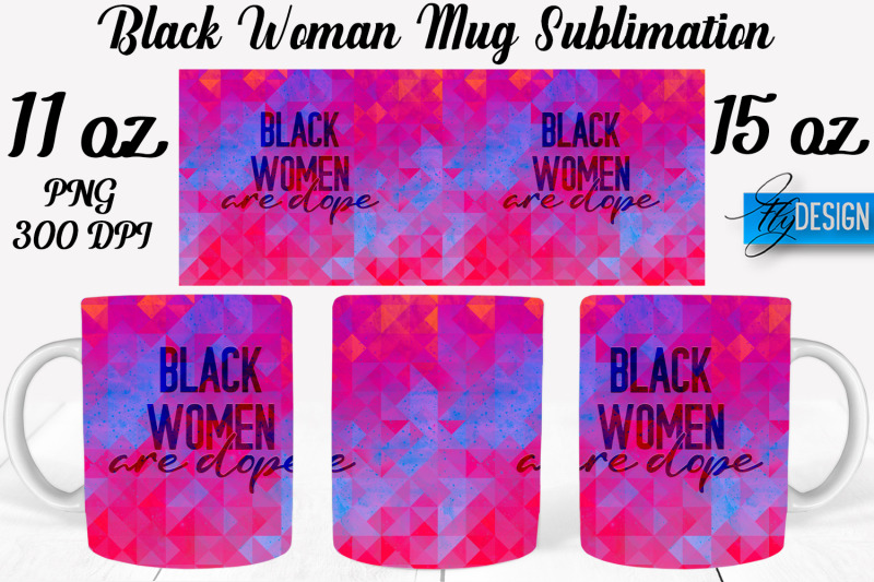 black-woman-mug-sublimation-coffee-11-oz-15-oz-mug-sublimation-v-1
