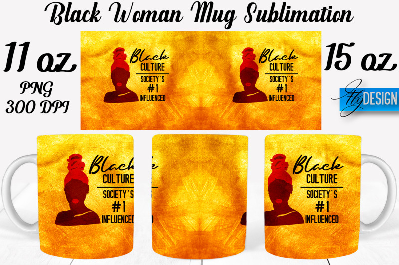 black-woman-mug-sublimation-coffee-11-oz-15-oz-mug-sublimation