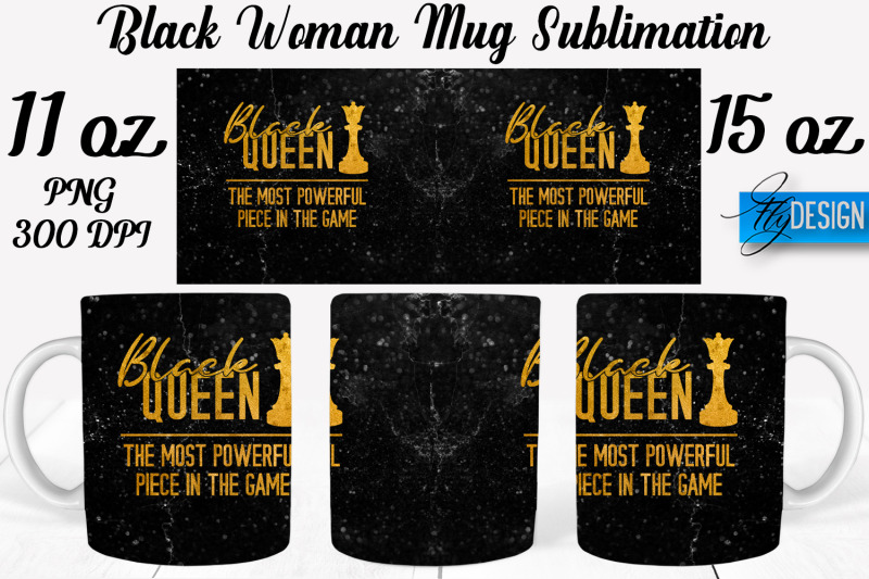 black-woman-mug-sublimation-coffee-11-oz-15-oz-mug-sublimation