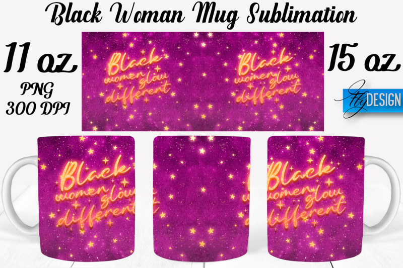 black-woman-mug-sublimation-coffee-11-oz-15-oz-mug-sublimation