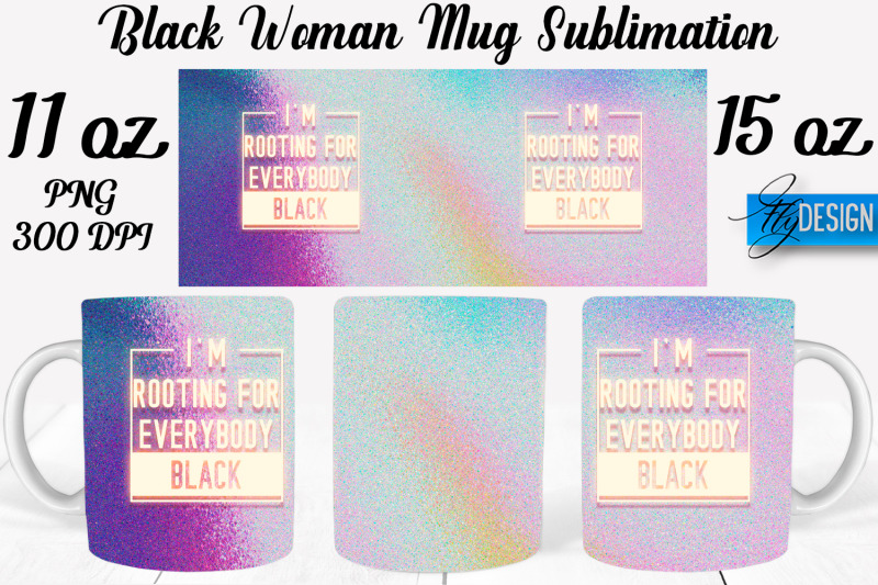 black-woman-mug-sublimation-coffee-11-oz-15-oz-mug-sublimation