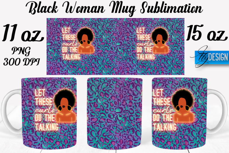 black-woman-mug-sublimation-coffee-11-oz-15-oz-mug-sublimation