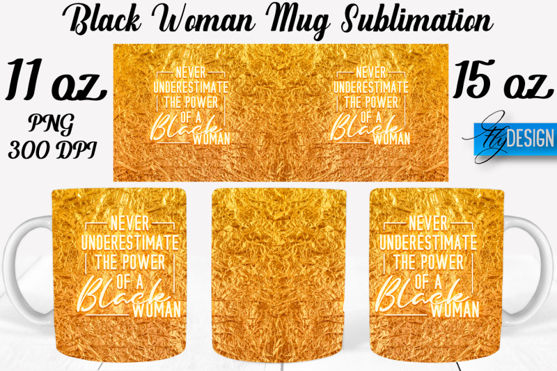 black-woman-mug-sublimation-coffee-11-oz-15-oz-mug-sublimation