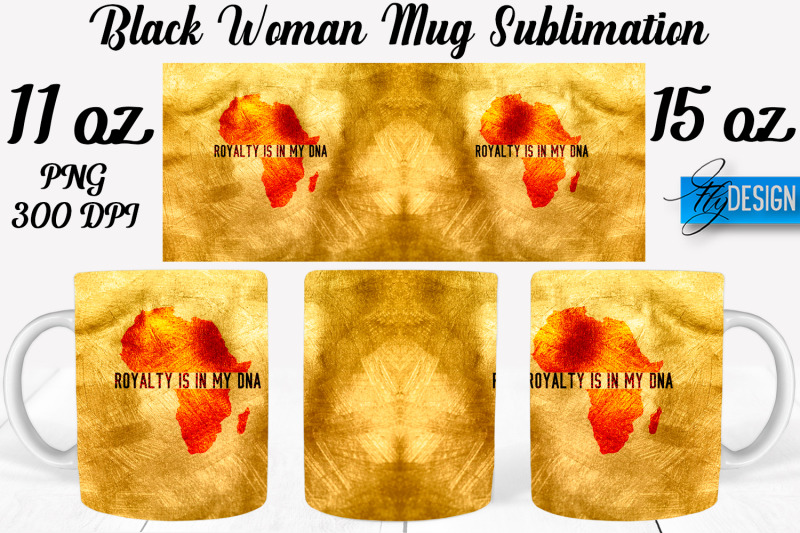 black-woman-mug-sublimation-coffee-11-oz-15-oz-mug-sublimation