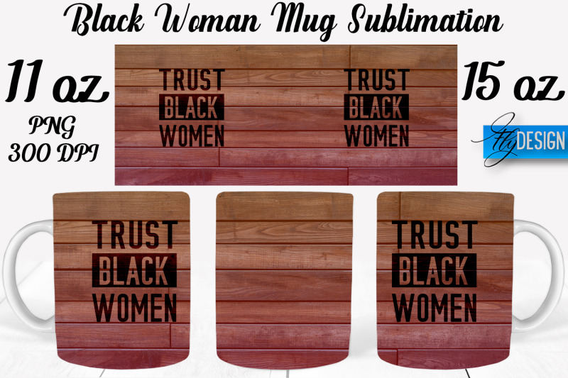 black-woman-mug-sublimation-coffee-11-oz-15-oz-mug-sublimation