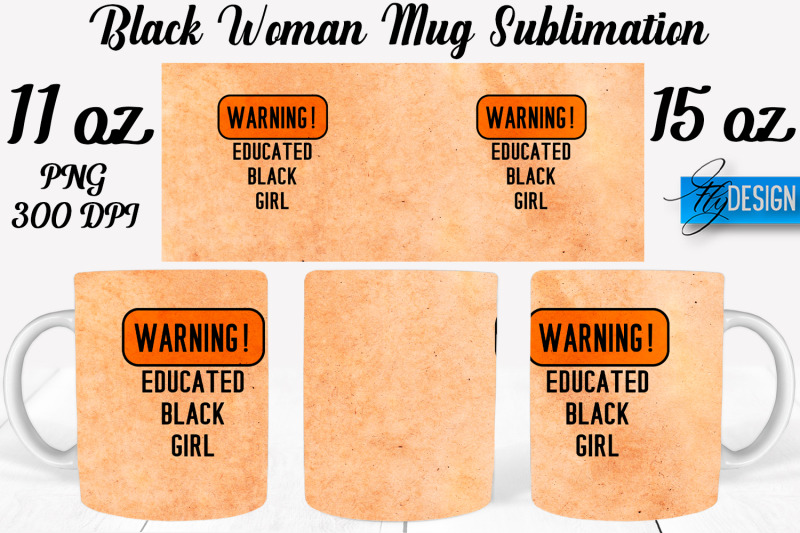 black-woman-mug-sublimation-coffee-11-oz-15-oz-mug-sublimation