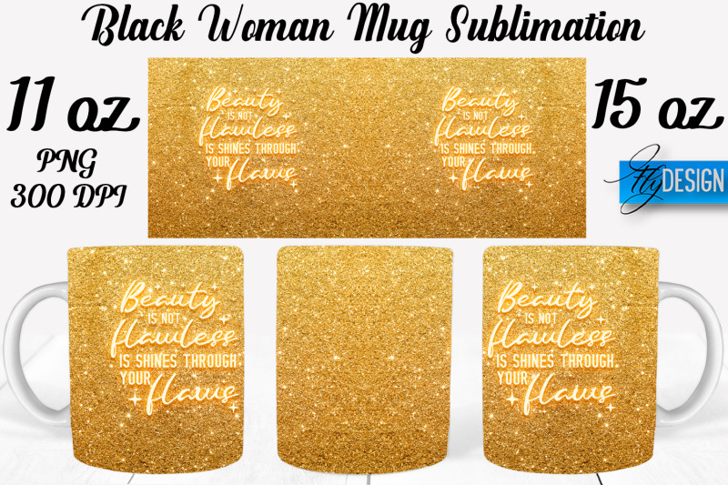 black-woman-mug-sublimation-coffee-11-oz-15-oz-mug-sublimation