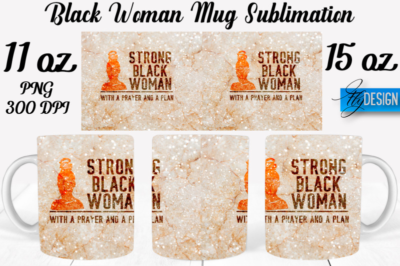 black-woman-mug-sublimation-coffee-11-oz-15-oz-mug-sublimation