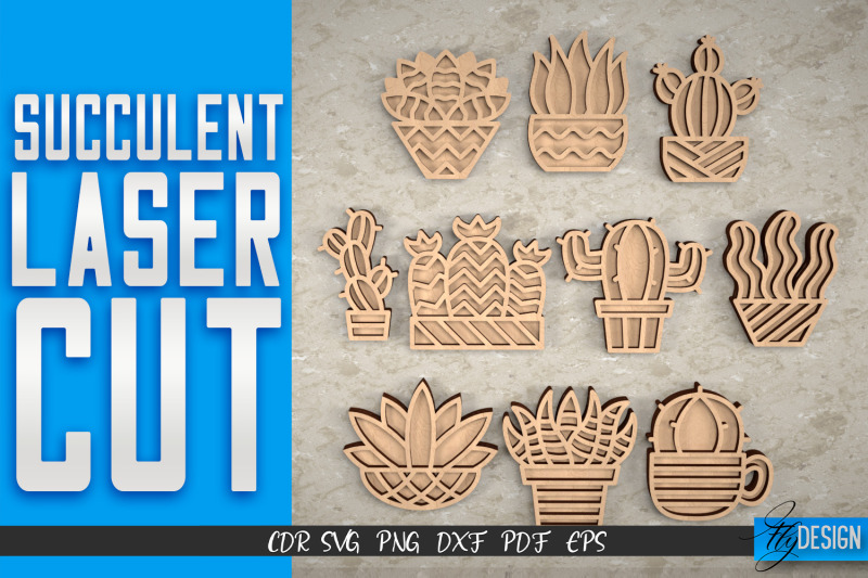 succulent-laser-cut-svg-plants-svg-design-cnc-files