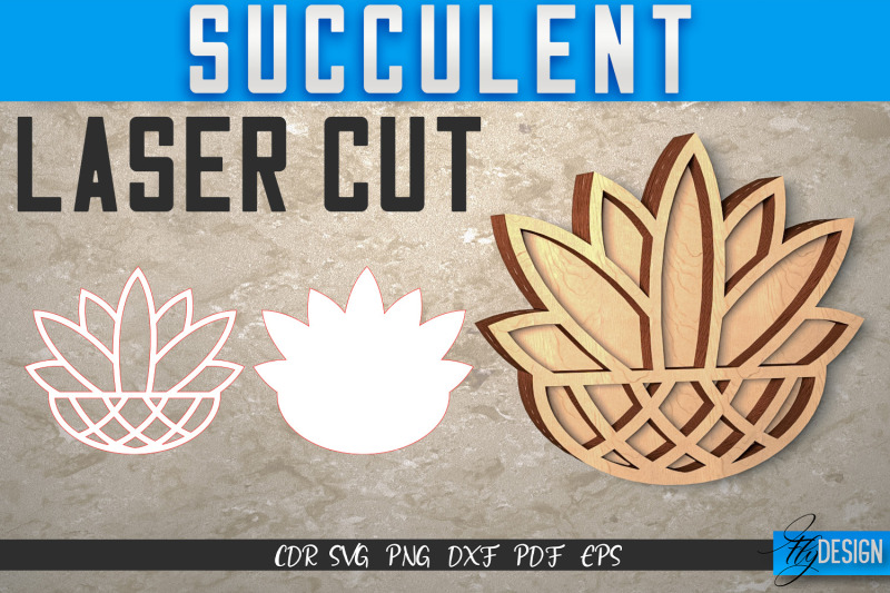 succulent-laser-cut-svg-plants-svg-design-cnc-files