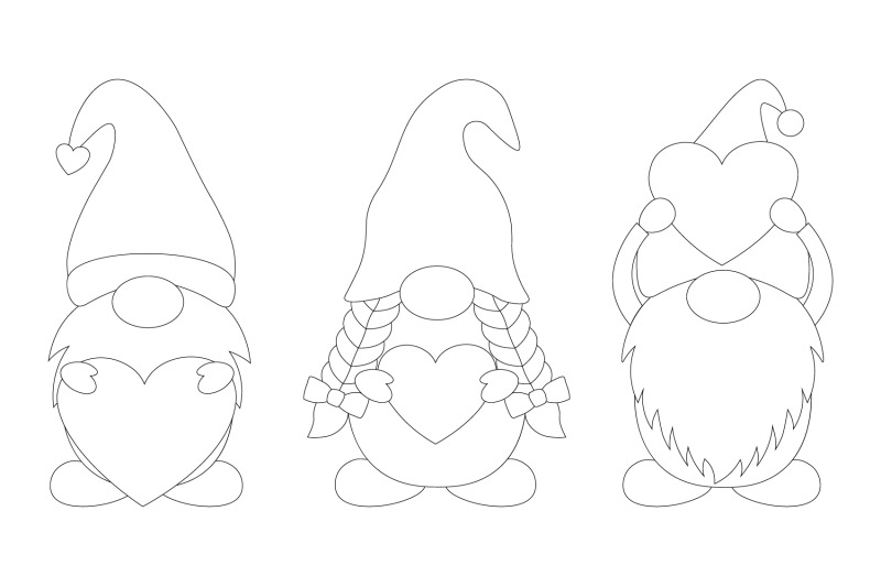 valentine-039-s-gnome-coloring-valentine-039-s-coloring-gnome-svg