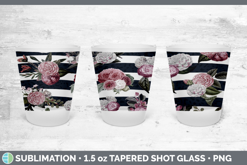 striped-flowers-shot-glass-sublimation-shot-glass-1-5oz-tapered