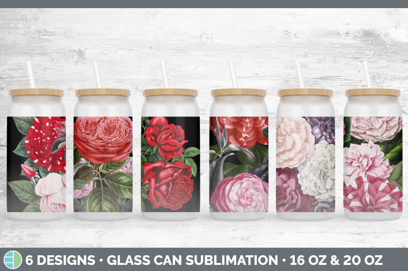 romantic-rose-glass-can-sublimation-beer-mason-jar