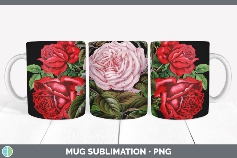 romantic-rose-mug-sublimation