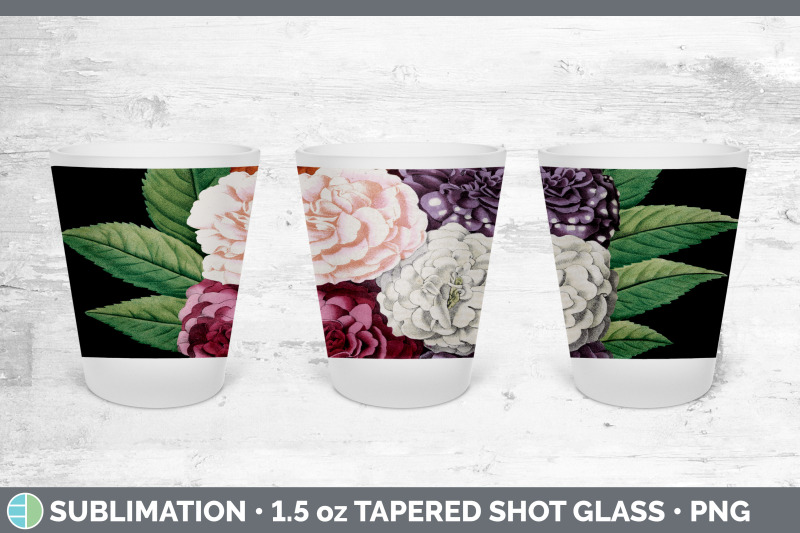 romantic-rose-shot-glass-sublimation-shot-glass-1-5oz-tapered