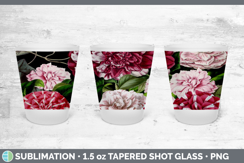 romantic-rose-shot-glass-sublimation-shot-glass-1-5oz-tapered