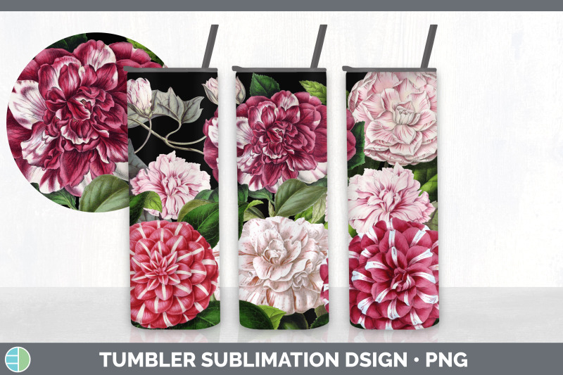 romantic-rose-tumbler-sublimation-bundle