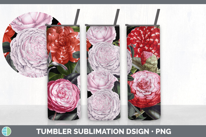 romantic-rose-tumbler-sublimation-bundle