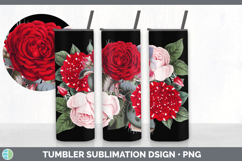 romantic-rose-tumbler-sublimation-bundle