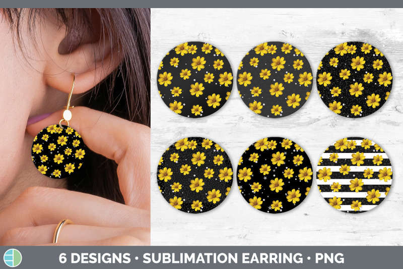 black-animal-print-round-earring-sublimation-designs-bundle