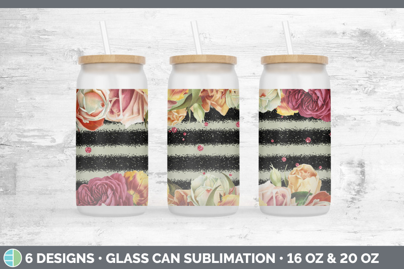 ruby-florals-glass-can-sublimation-beer-mason-jar