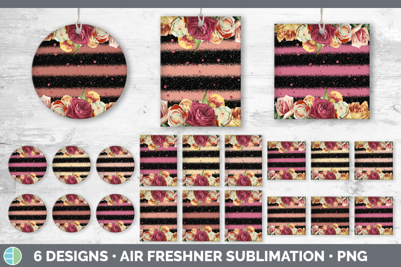 ruby-florals-air-freshener-sublimation-designs-bundle