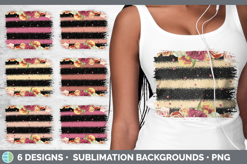 ruby-florals-distressed-sublimation-background-panel